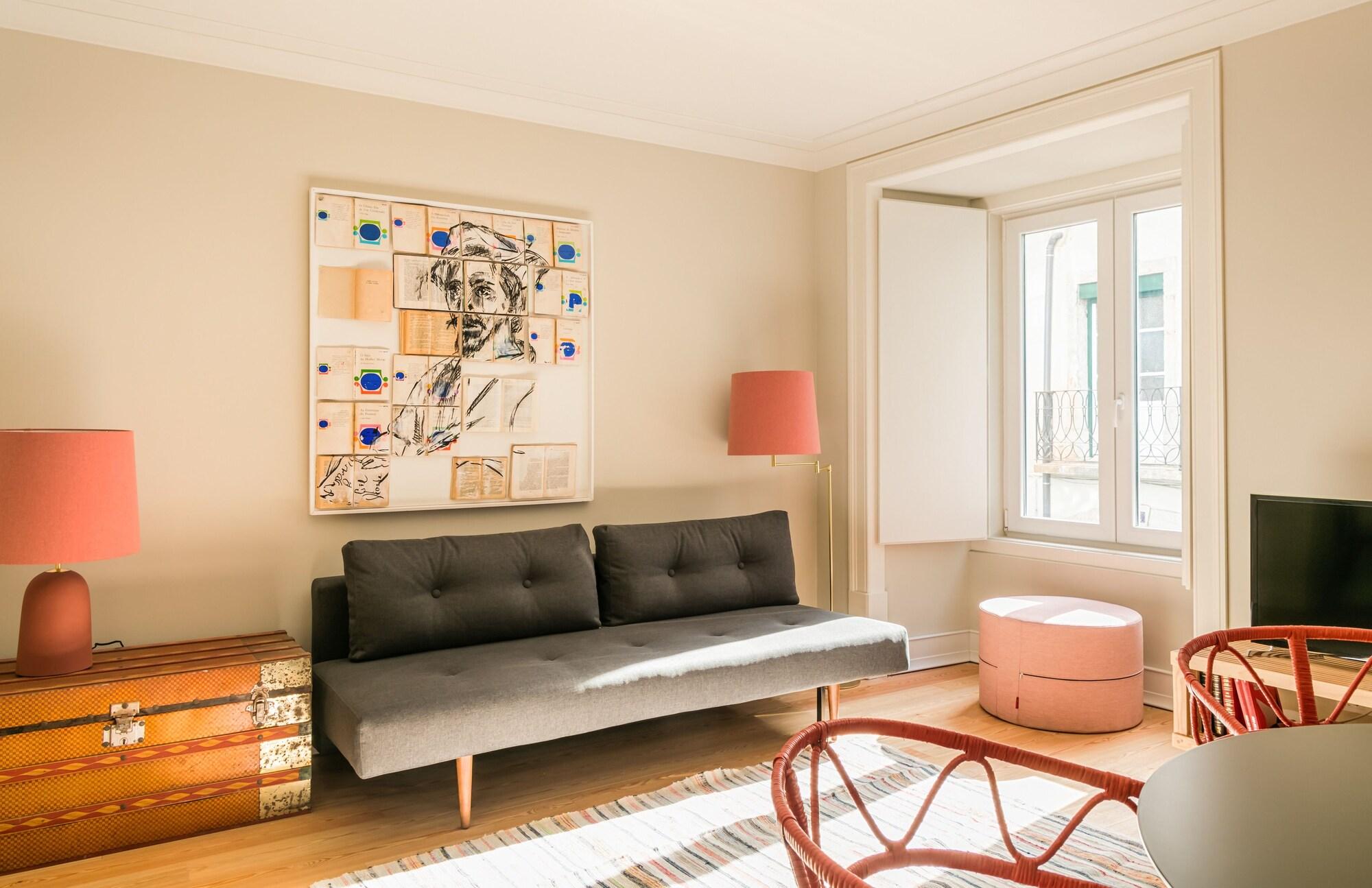 Almaria Ex Libris Chiado Apartment Lisbon Bagian luar foto